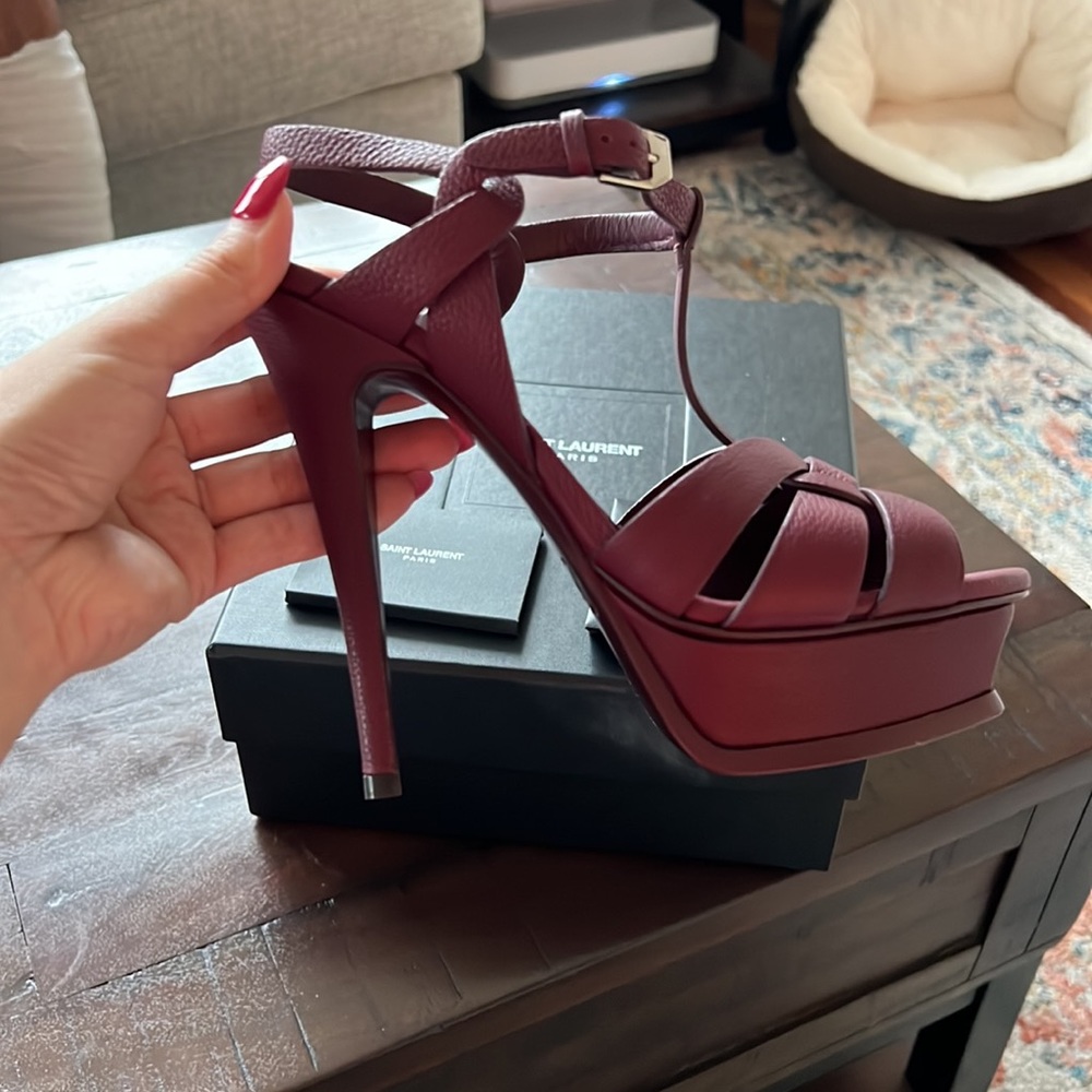 SAINT LAURENT Tribute Sandal - Picture 4 of 7